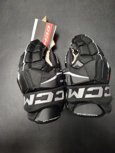 New CCM Tacks XF Pro Gloves Senior 13" Black