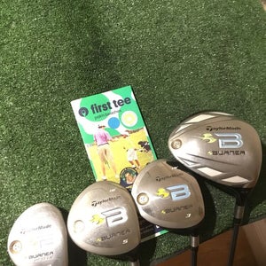 TaylorMade Ladies Burner Woods & Hybrid Set (D, 3W, 5W, 4H) Graphite REAX Shafts