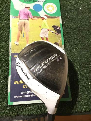 TaylorMade Ladies Burner Superfast 2.0 Rescue 24* 5 Hybrid Graphite READ 50