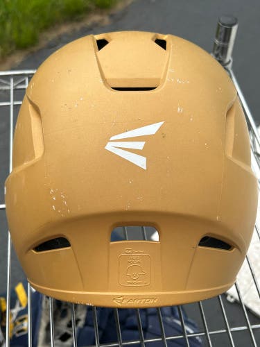 Gold Baseball Helmet
