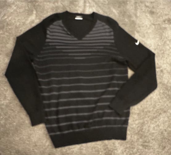 Nike Golf Tour Performance black v-neck sweater