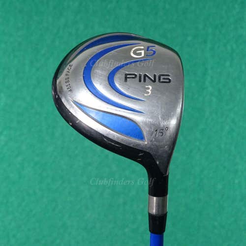 Ping G5 15° Fairway Wood 3 Grafalloy ProLaunch Blue 75R Graphite Regular