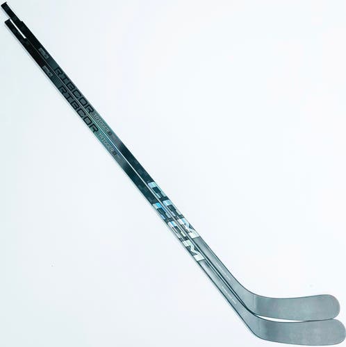 New 2 Pack Custom Silver CCM Ribcore Trigger 8 Pro Hockey Stick-LH-55 Flex (Intermediate)-P90-Grip