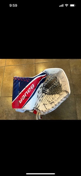 Used Bauer Pro Stock Hyperlite Glove