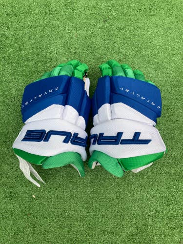 New Senior True Catalyst Pro Custom Hartford Whalers Colorway Gloves 14"