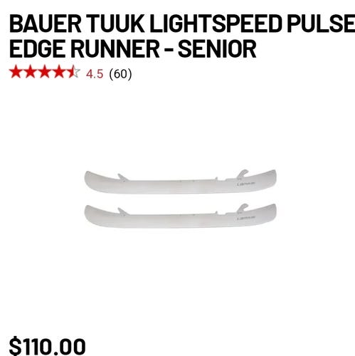 Almost New Bauer LS PULSE 272 mm