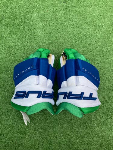 Blue New Senior True Catalyst Pro Gloves 13" Pro Stock