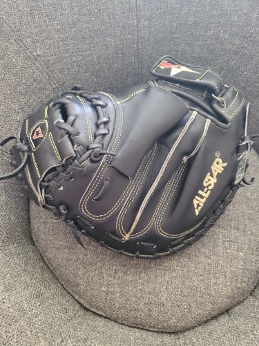 Used All Star Right Hand Throw Catcher's Pro elite Baseball Glove 33.5"