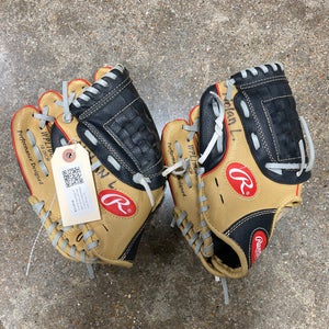 2 PACK Rawlings Player series Left Hand Throw Infield Baseball Gloves 10"