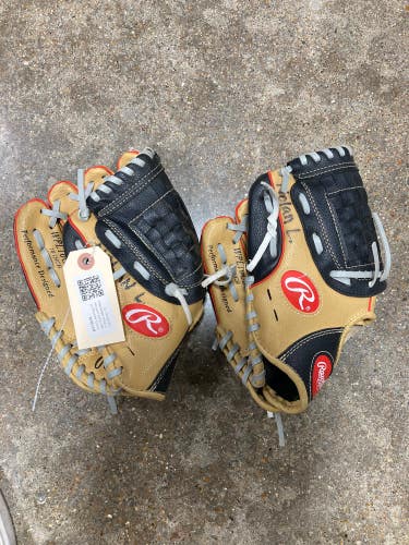 2 PACK Rawlings Player series Left Hand Throw Infield Baseball Gloves 10"