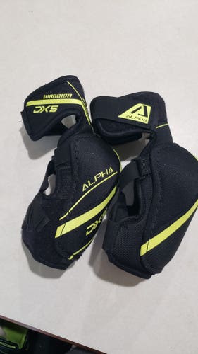 Used Senior Small Warrior Alpha DX5 Elbow Pads