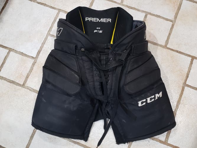 Used Senior Small CCM Premier Hockey Goalie Pants