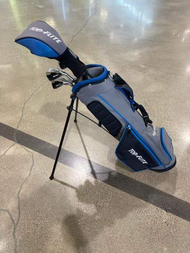 Used Junior Top Flite Junior Clubs (Full Set) Right Handed 6 Pieces 9-12 yrs old