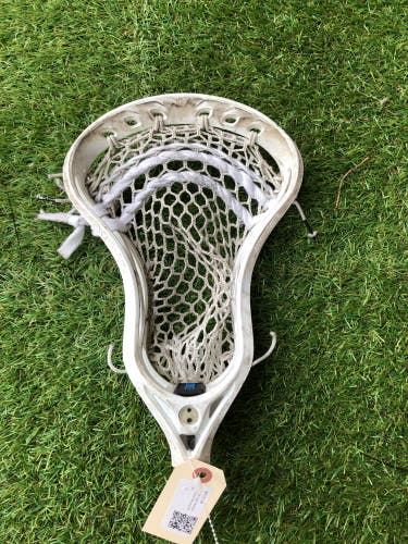 White Used Warrior Evo Qx-D Strung Head