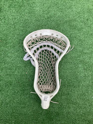 White Used Epoch Prequel Men’s Lacrosse Attack & Midfield Strung Head