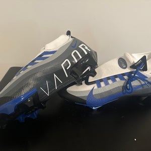 (Size 12) Nike Vapor Edge Pro 360 'Black Game Royal' Lacrosse/Football Cleats