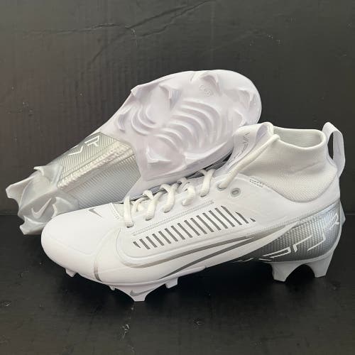 (Size 9) Nike Vapor Edge Pro 360 2 'White Metallic Silver' Lacrosse/Football Cleats