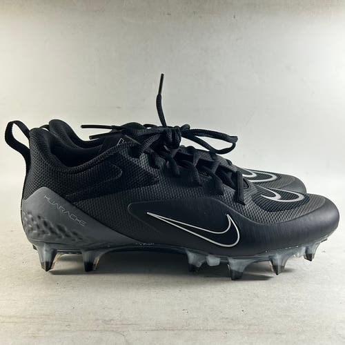 NEW Nike Alpha Huarache 8 Pro Men’s Lacrosse Cleats Black Size 8 CW4439-011