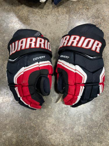 Black Used Senior Warrior Covert QR Edge Gloves 14"