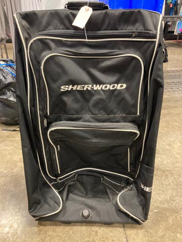 Used Wheeled Sherwood Hockey Bag