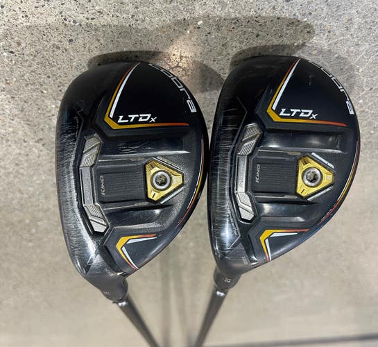 Used Men's Cobra LTDx Hybrid Right Handed Regular Flex 3H (19) & 4H (21)