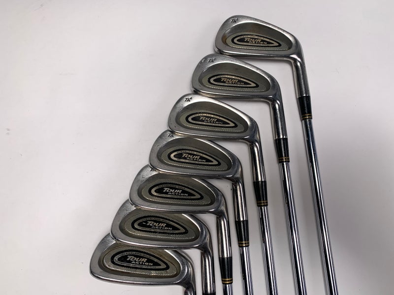 Cleveland TA4 Iron Set 4-PW True Temper Stiff Steel Mens RH