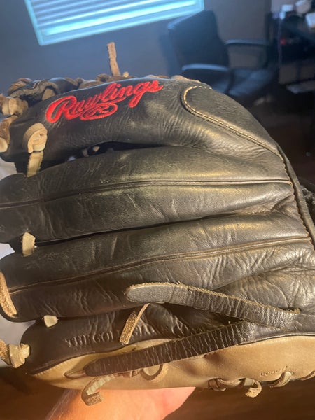 Used Right Hand Throw Rawlings Infield Gamer Baseball Glove 11.5"