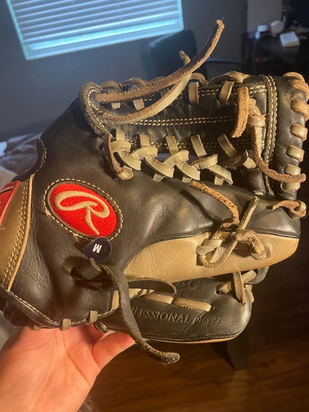 Used Right Hand Throw Rawlings Infield Gamer Baseball Glove 11.5"