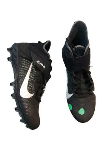 Used Nike Alpha Senior 9.5 Lacrosse Cleats