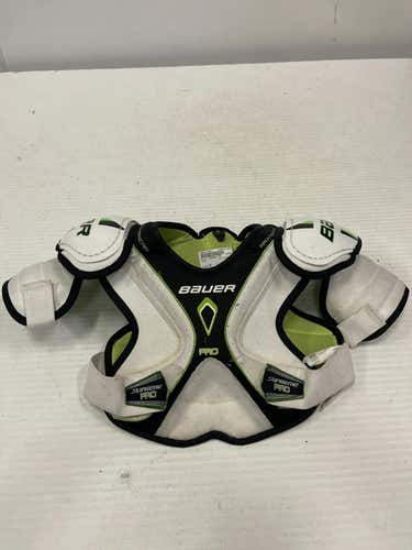 Used Bauer Supreme Pro Sm Hockey Shoulder Pads