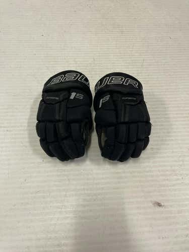 Used Bauer Supreme 1s 9" Hockey Gloves