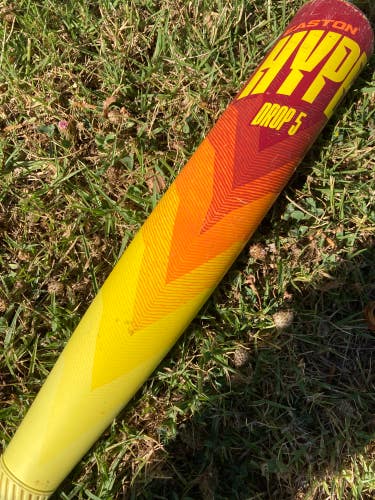 Used Kid Pitch (9YO-13YO) 2023 Easton Hype Fire Bat USSSA Certified (-5) Composite 27 oz 32"