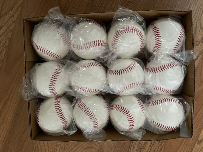 New  12 Pack (1 Dozen) random Baseballs