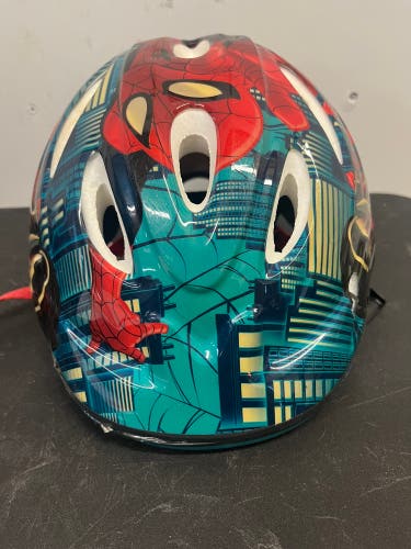 Used Spiderman Toddler's Bike Helmet A1-2