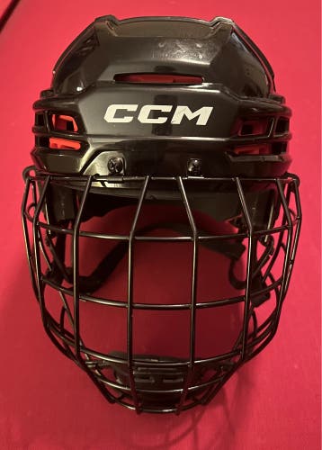 CCM Tacks 70 Helmet with Cage - L