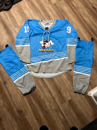 Custom made Hockey Jersey & matching socks