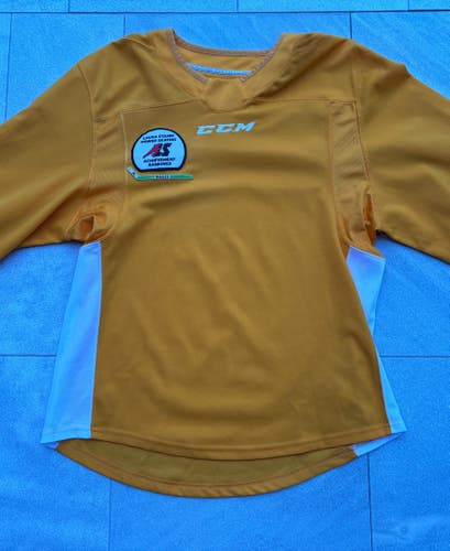 Yellow Used Small Men's CCM Jersey