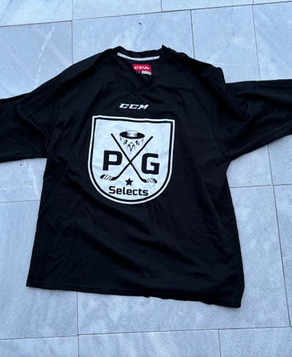 Black Used Large Men's CCM Jersey