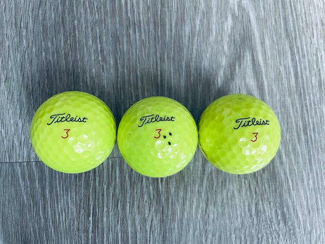 Titleist Pro V1x Balls - 3 Pack