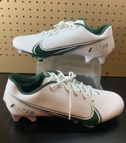 NEW Size 12.5 Nike Vapor Edge Pro 360 Speed Lacrosse Football Cleats Green White