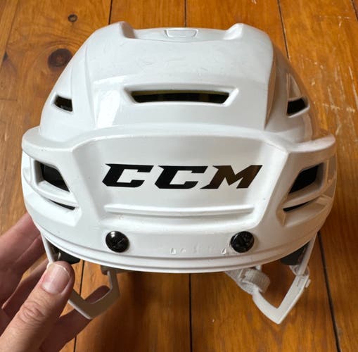 Used CCM Tacks 310 Helmet Medium White