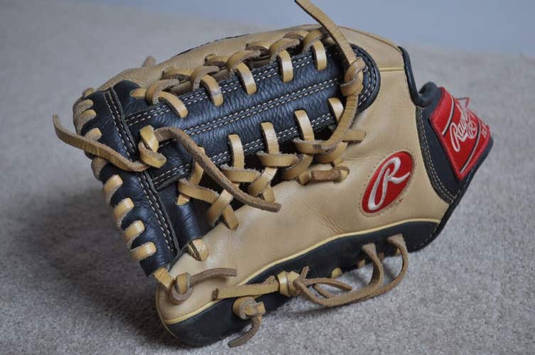 11.5" Rawlings Gold Glove Elite GGE115PTMT Leather Baseball Glove LHT