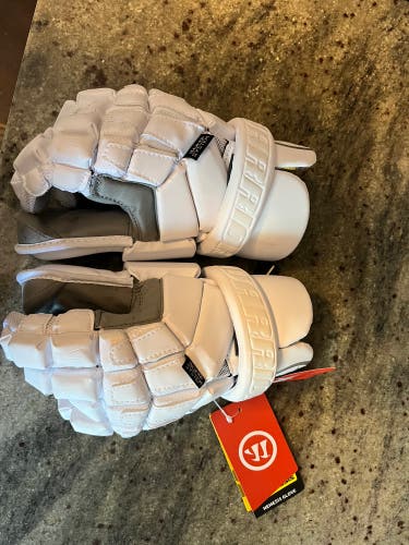 New Goalie Warrior Medium Evo Lacrosse Gloves