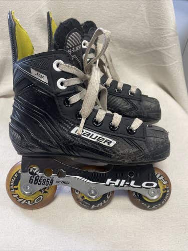 Junior Youth Size 11 Bauer RS In-line Skates Rollerblades