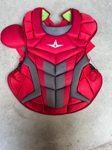 Used  All Star System 7 Axis Catcher's Chest Protector