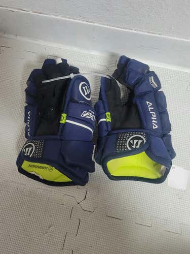 Used Warrior Lx2 Max 11" Hockey Gloves