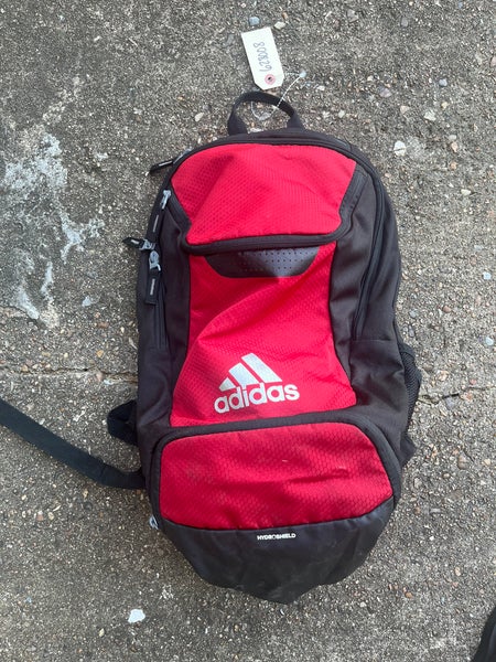 Used Adidas Soccer Backpack Red & Black OA1