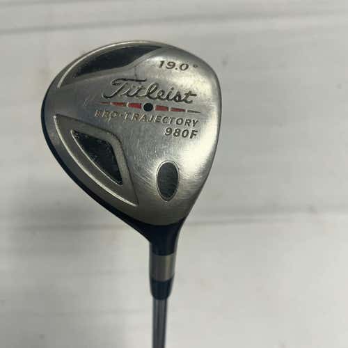 Used Titleist 980f 3 Wood Stiff Flex Steel Shaft Fairway Woods