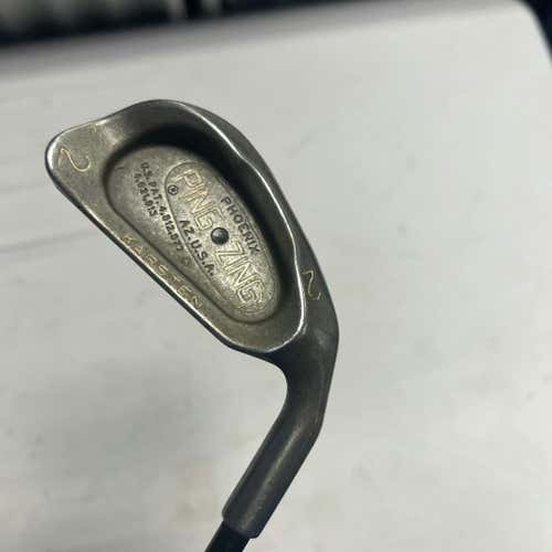 Used Ping Zing 2 Iron Regular Flex Graphite Shaft Individual Irons