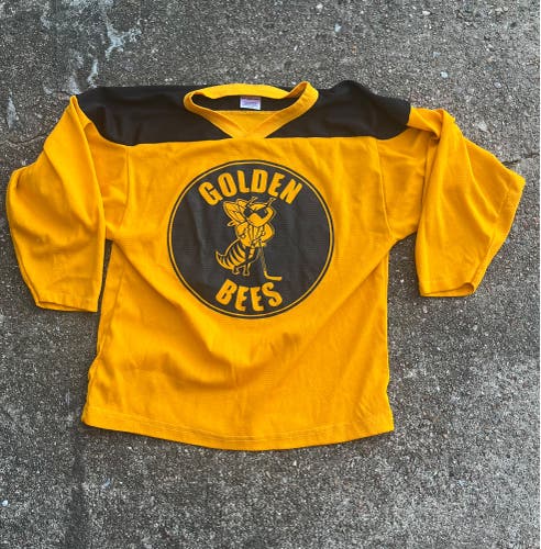 Used Golden Bees Youth Medium Practice Jersey #1 C2-1